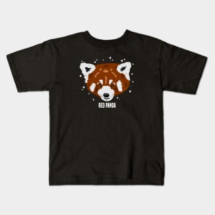 Red Panda with Stars 2 Kids T-Shirt